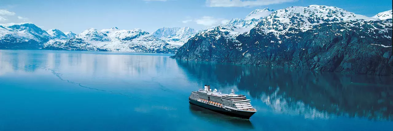 Ocean cruise to Alaska on Holland America Line