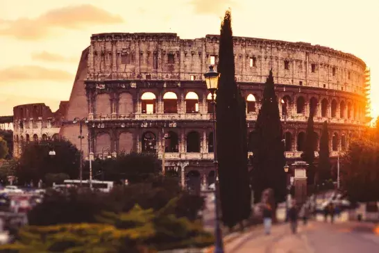 Colosseum in Rome, Italy