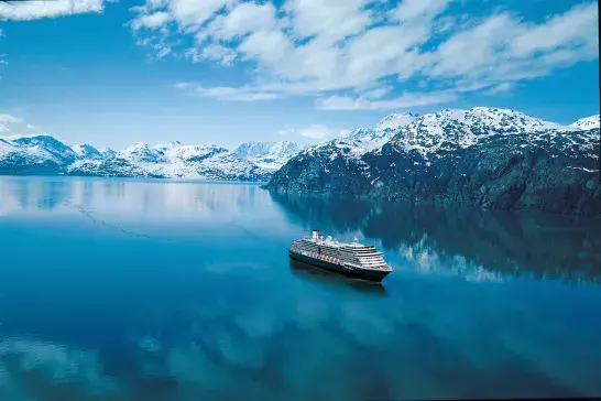 Ocean cruise to Alaska on Holland America Line