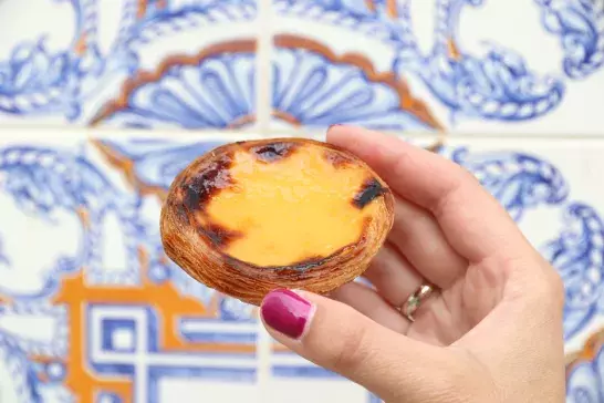 Portugese egg tart