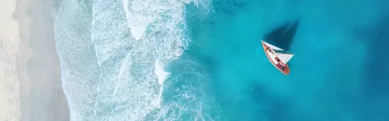 Sailboat in the water