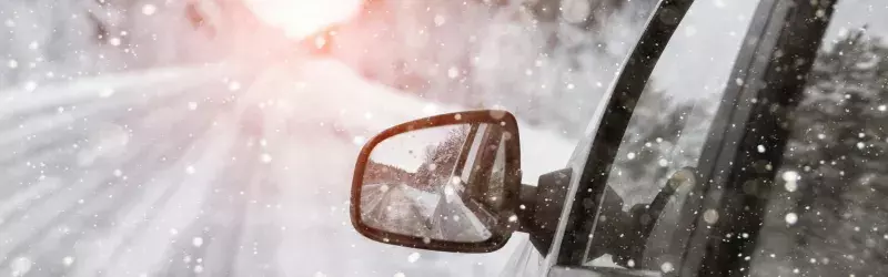 Car in the winter