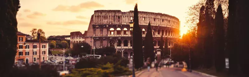 Colosseum in Rome, Italy