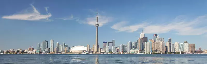 Beautiful Toronto Waterfront Cityscape