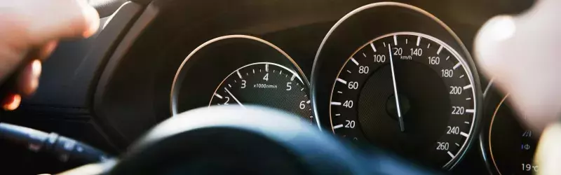 close up of a car dashboard