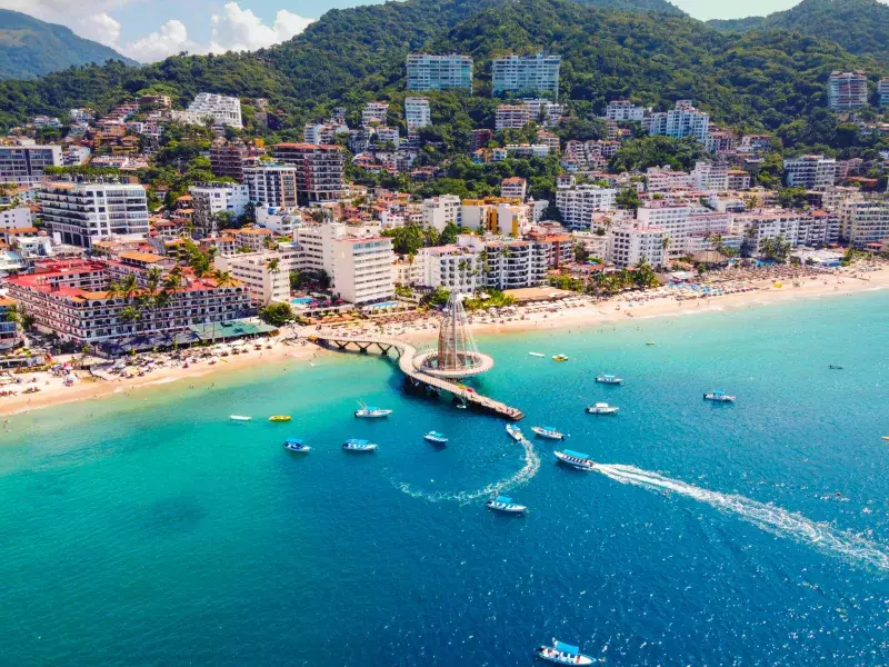 Beautiful view of Puerto Vallarta