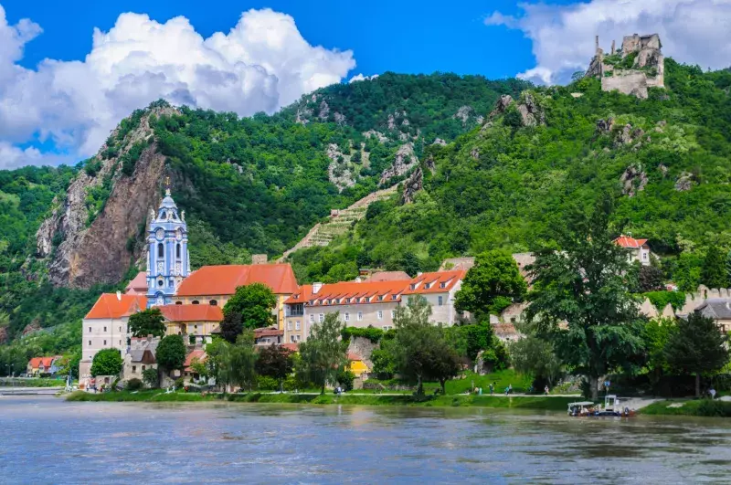 Durnstein Abbey Landscape