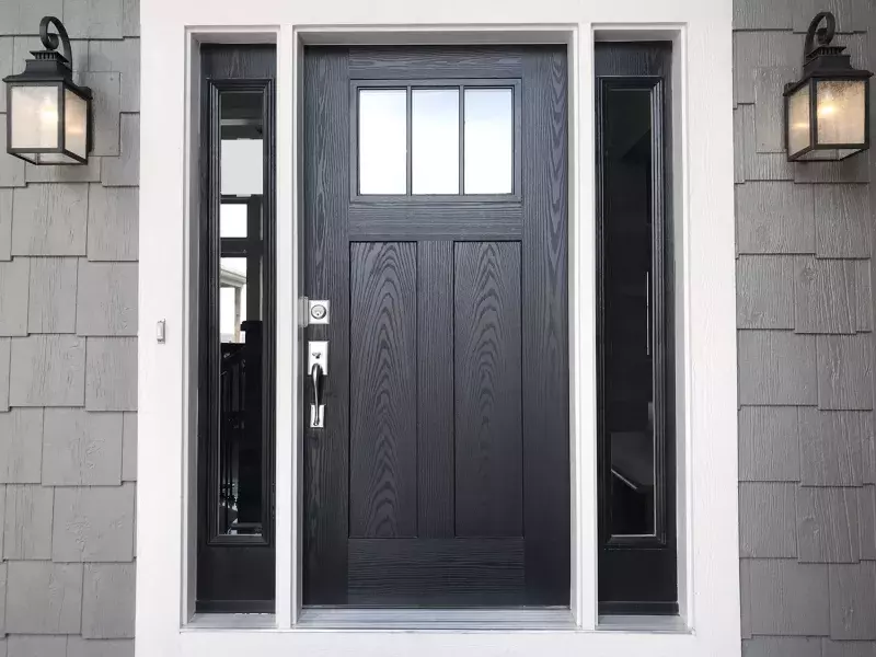 black Front Door